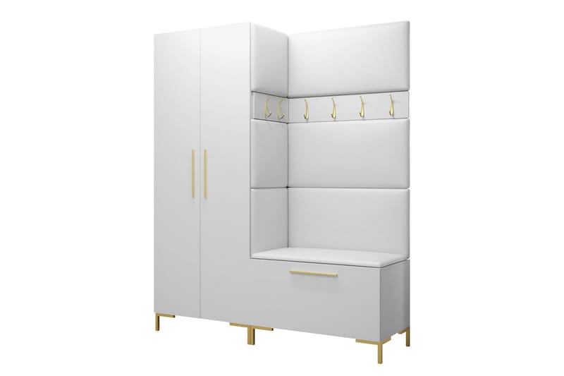 Ahsamin Entrémøbelsett - Møbler - Gangmøbler - Møbelsett til gang & entre