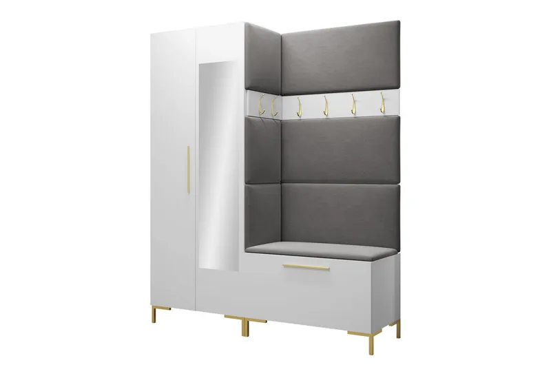 Ahsamin Entrémøbelsett - Møbler - Gangmøbler - Møbelsett til gang & entre