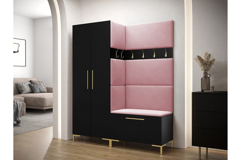 Ahsamin Entrémøbelsett - Møbler - Gangmøbler - Møbelsett til gang & entre