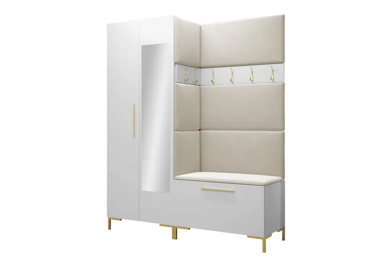 Ahsamin Entrémøbelsett - Møbler - Gangmøbler - Møbelsett til gang & entre