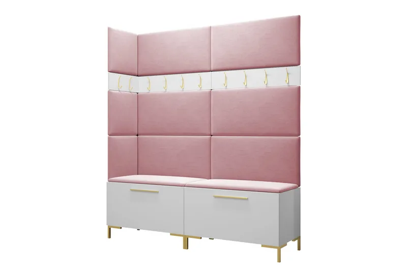 Ahsamin Entrémøbelsett - Møbler - Gangmøbler - Møbelsett til gang & entre