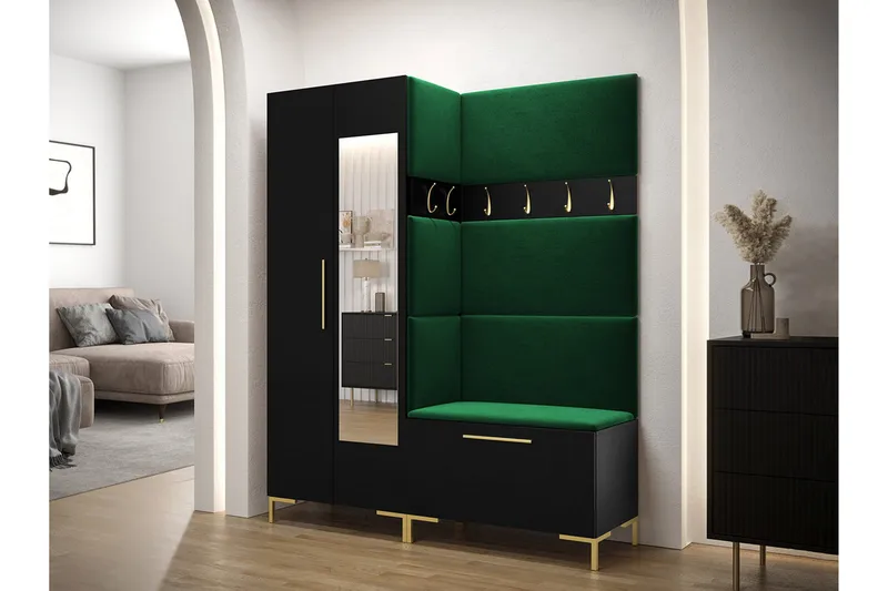 Ahsamin Entrémøbelsett - Møbler - Gangmøbler - Møbelsett til gang & entre