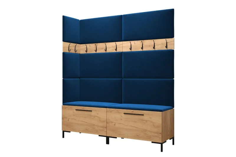 Ahsamin Hall Møbelsett, Hvit