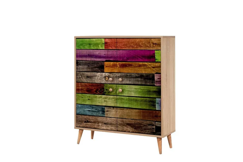 Anaya Entrémøbelsett - Antrasitt - Oppbevaring - Skap - Oppbevaringsskap