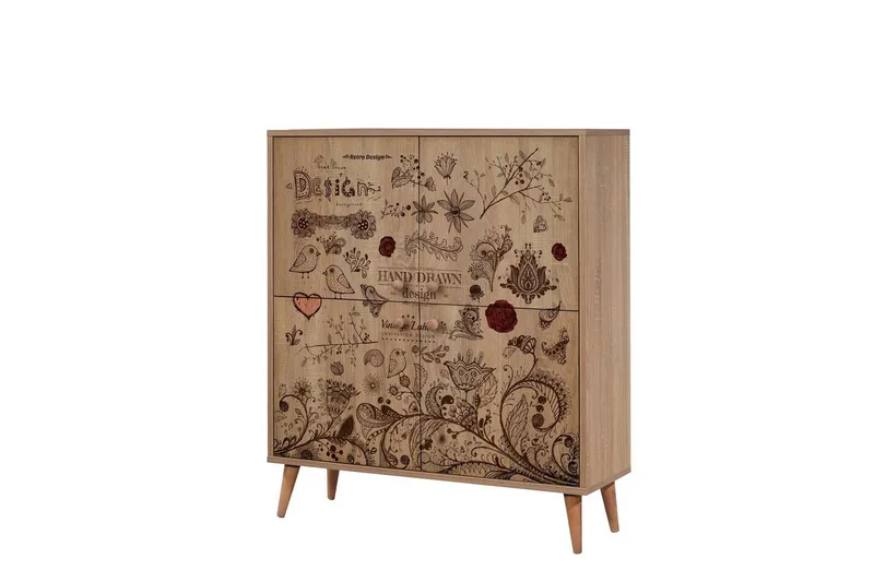 Anaya Entrémøbelsett - Stein - Møbler - Stoler & lenestoler - Benk - Skohylle med benk