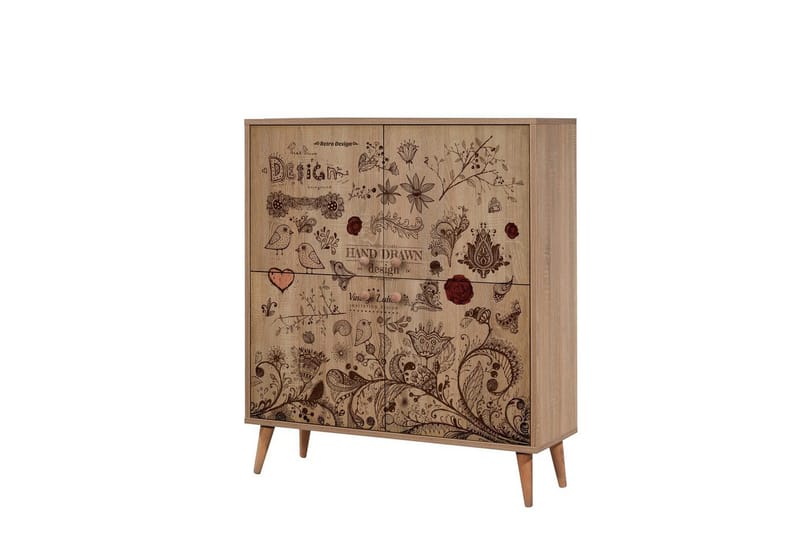 Anaya Entrémøbelsett - Stein - Oppbevaring - Skap - Oppbevaringsskap