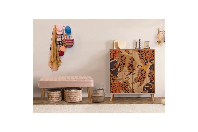 Anaya Entrémøbelsett - Stein - Oppbevaring - Skap - Oppbevaringsskap