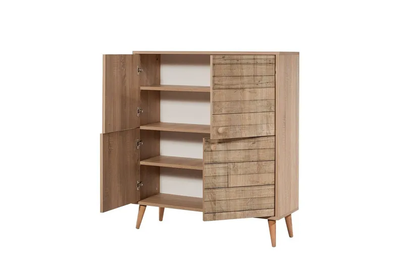 Anaya Entrémøbelsett - Stein - Møbler - Stoler & lenestoler - Benk - Skohylle med benk