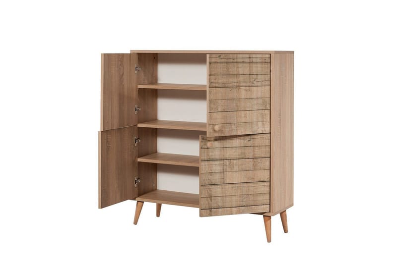 Anaya Entrémøbelsett - Stein - Oppbevaring - Skap - Oppbevaringsskap