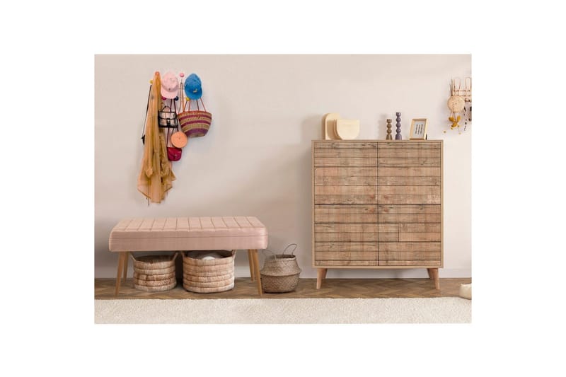 Anaya Entrémøbelsett - Stein - Oppbevaring - Skap - Oppbevaringsskap