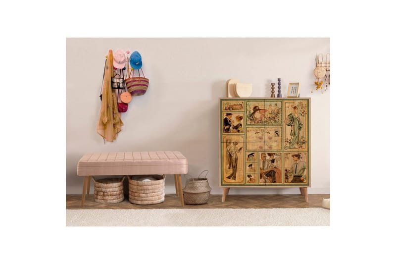 Anaya Entrémøbelsett - Møbler - Stoler & lenestoler - Benk - Skohylle med benk