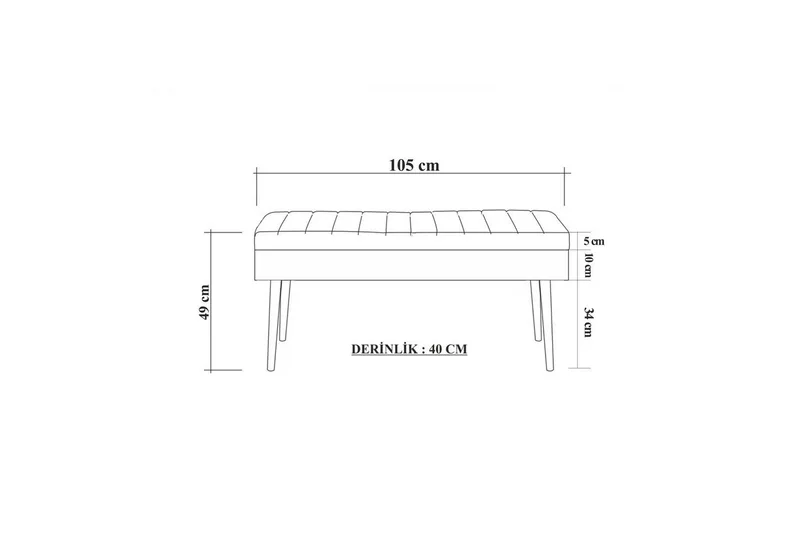 Anaya Entrémøbelsett - Møbler - Stoler & lenestoler - Benk - Skohylle med benk