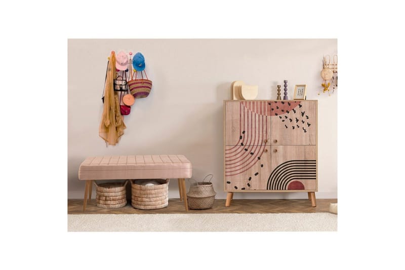 Anaya Entrémøbelsett - Møbler - Stoler & lenestoler - Benk - Skohylle med benk