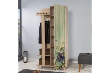 Brokind Klesskap 90 cm - Brun - Møbler - Gangmøbler - Møbelsett til gang & entre