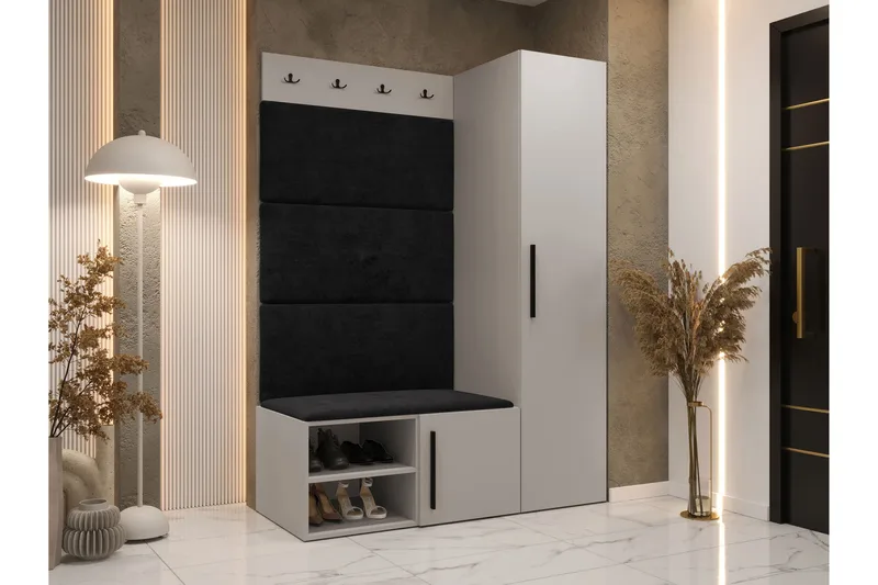 Farosa Hall Møbelsett - Beige - Møbler - Gangmøbler - Møbelsett til gang & entre