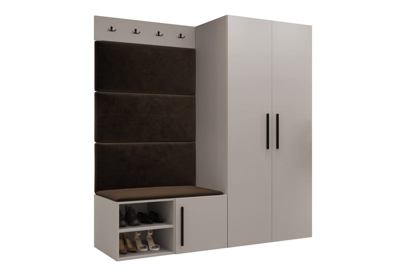 Farosa Hall Møbelsett - Beige - Møbler - Gangmøbler - Møbelsett til gang & entre