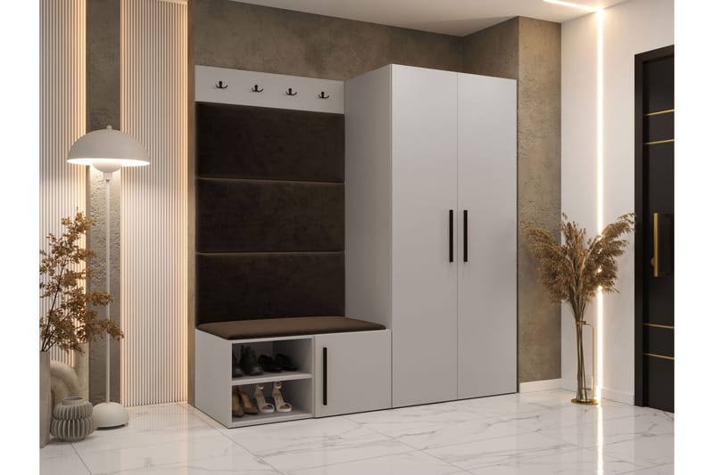 Farosa Hall Møbelsett - Beige - Møbler - Gangmøbler - Møbelsett til gang & entre