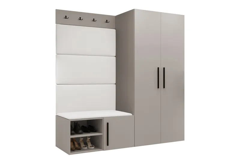 Farosa Hall Møbelsett - Beige - Møbler - Gangmøbler - Møbelsett til gang & entre