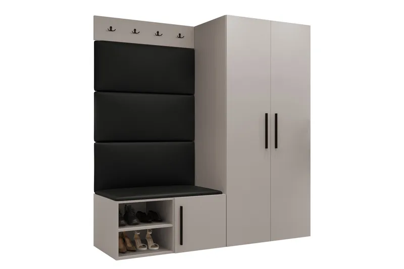 Farosa Hall Møbelsett - Beige - Møbler - Gangmøbler - Møbelsett til gang & entre