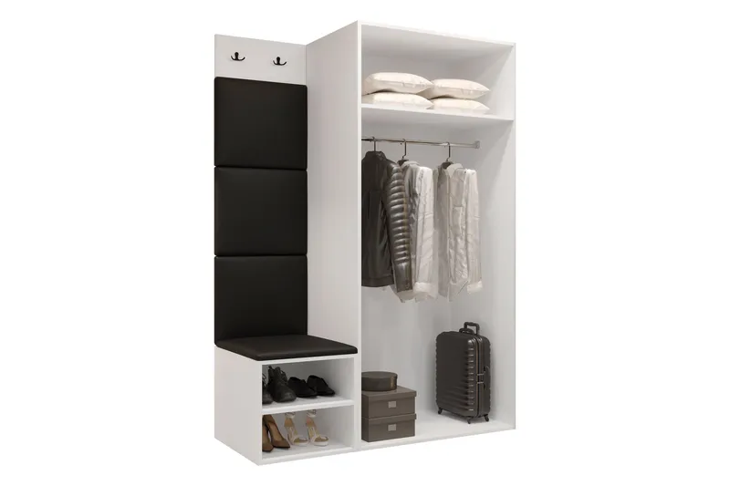 Farosa Hall Møbelsett - Beige/Hvit - Møbler - Gangmøbler - Møbelsett til gang & entre