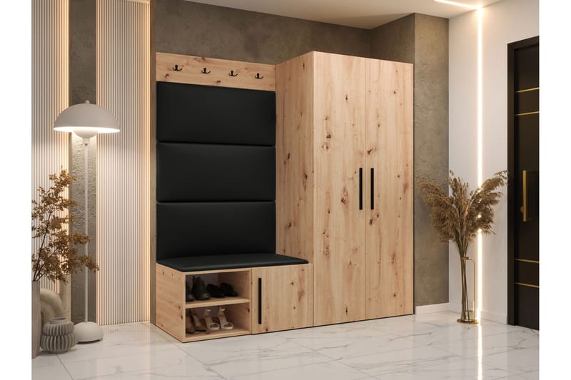 Farosa Hall Møbelsett - Brun - Møbler - Gangmøbler - Møbelsett til gang & entre