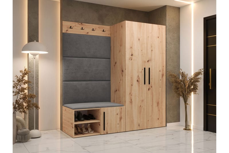 Farosa Hall Møbelsett - Brun - Møbler - Gangmøbler - Møbelsett til gang & entre