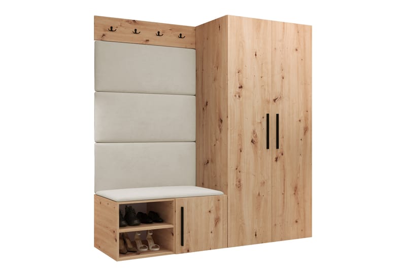 Farosa Hall Møbelsett - Brun - Møbler - Gangmøbler - Møbelsett til gang & entre