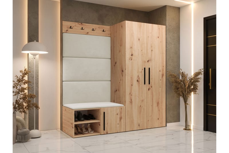 Farosa Hall Møbelsett - Brun - Møbler - Gangmøbler - Møbelsett til gang & entre