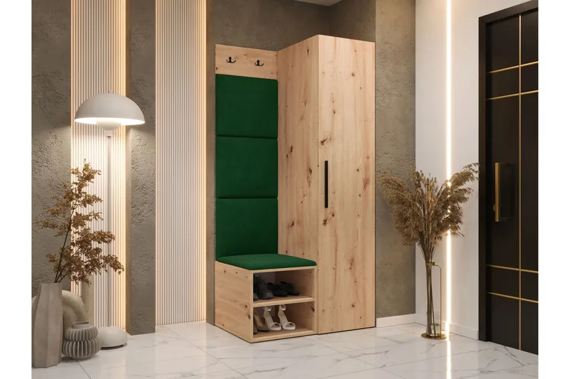 Farosa Hall Møbelsett - Brun - Møbler - Gangmøbler - Møbelsett til gang & entre