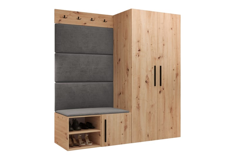 Farosa Hall Møbelsett - Brun - Møbler - Gangmøbler - Møbelsett til gang & entre