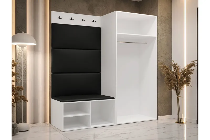 Farosa Hall Møbelsett - Hvit - Møbler - Gangmøbler - Møbelsett til gang & entre