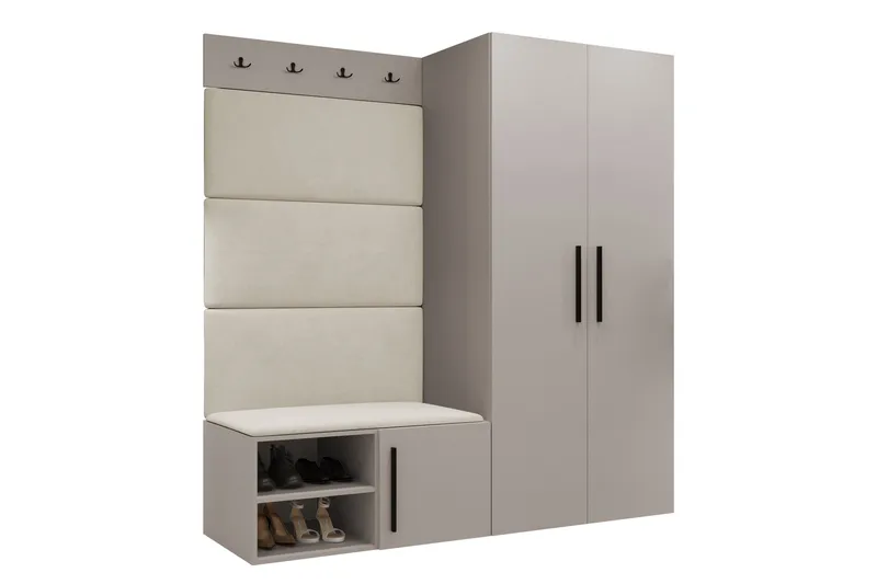 Farosa Hall Møbelsett, Hvit