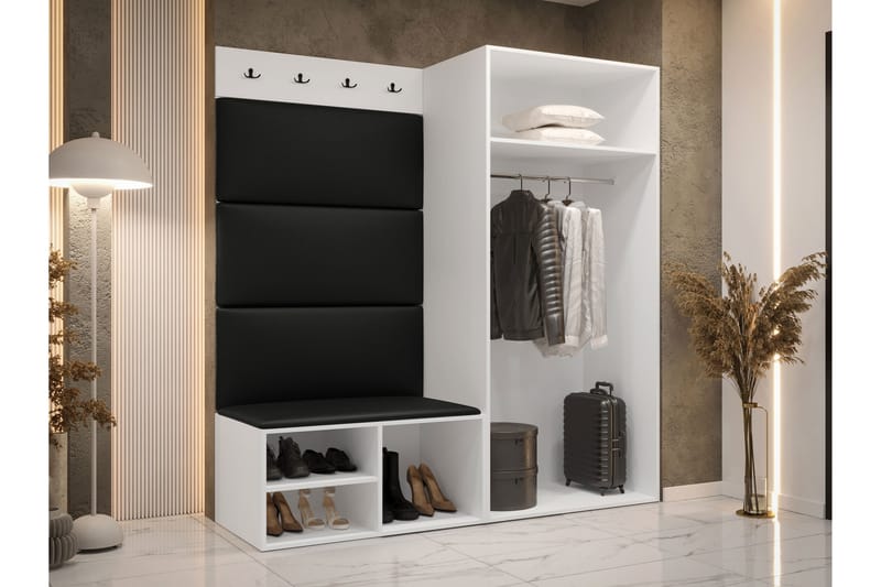 Farosa Hall Møbelsett - Hvit - Møbler - Gangmøbler - Møbelsett til gang & entre