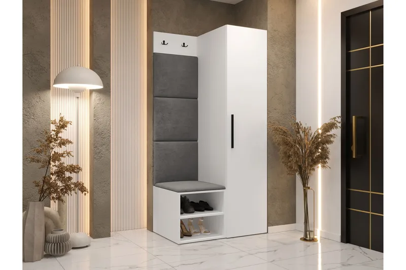 Farosa Hall Møbelsett - Hvit - Møbler - Gangmøbler - Møbelsett til gang & entre