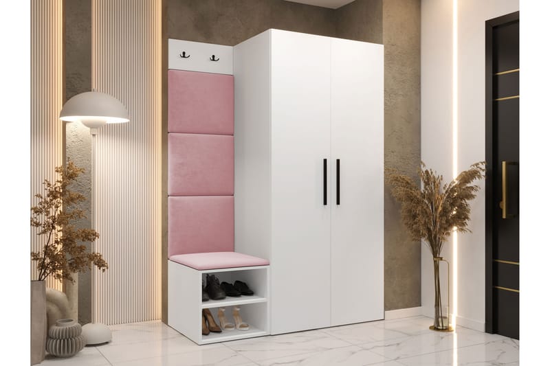 Farosa Hall Møbelsett, Hvit