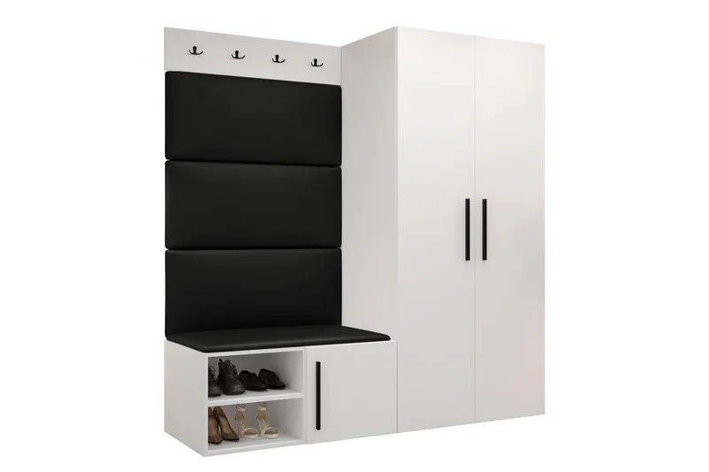 Farosa Hall Møbelsett, Hvit