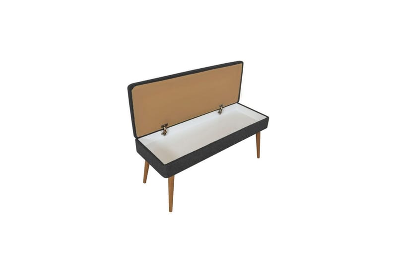 Gelsgan Entrémøbelsett - Hvit/Antrasitt - Møbler - Gangmøbler - Møbelsett til gang & entre