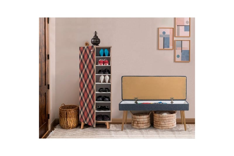 Gelsgan Entrémøbelsett - Mørkeblå - Møbler - Gangmøbler - Møbelsett til gang & entre