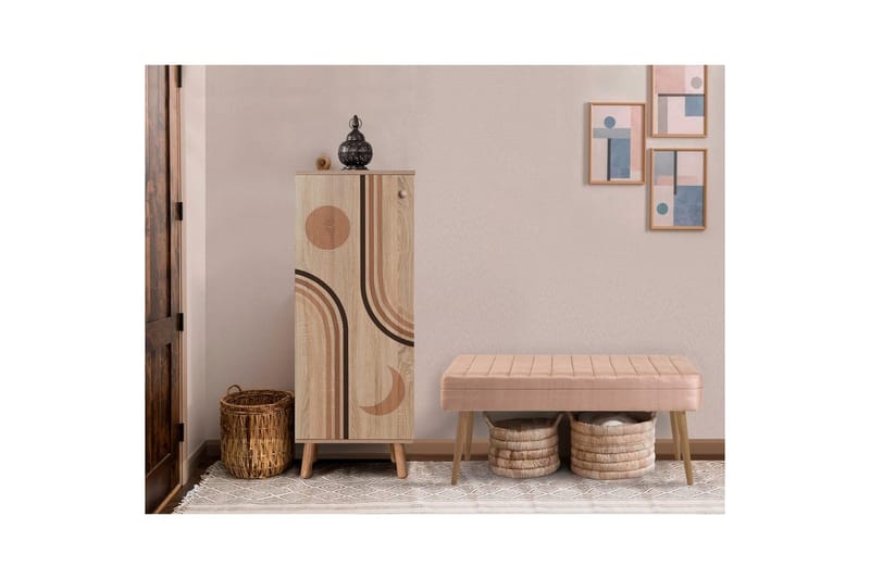 Gelsgan Entrémøbelsett - Stein - Møbler - Gangmøbler - Møbelsett til gang & entre