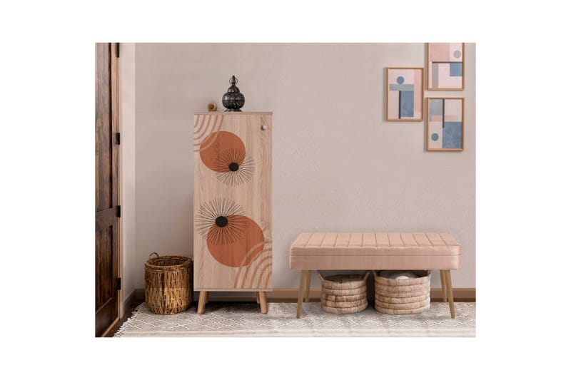 Gelsgan Entrémøbelsett - Stein - Møbler - Gangmøbler - Møbelsett til gang & entre