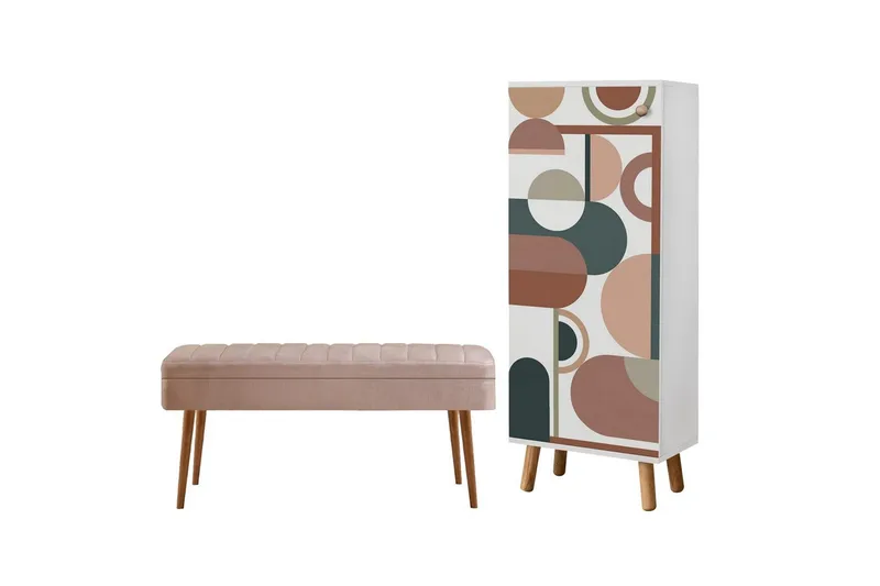 Gelsgan Entrémøbelsett - Møbler - Gangmøbler - Møbelsett til gang & entre