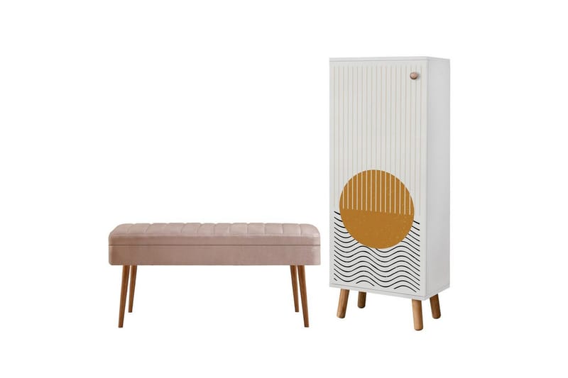 Gelsgan Entrémøbelsett - Møbler - Gangmøbler - Møbelsett til gang & entre