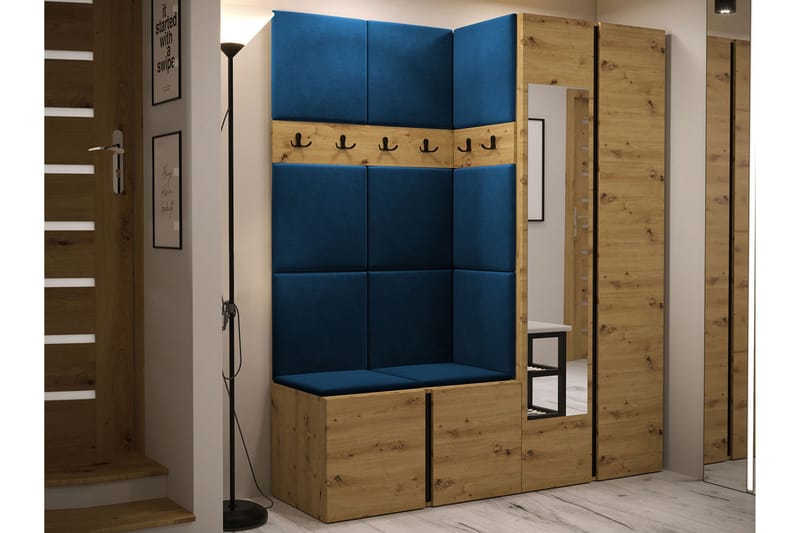 Hollan Entrémøbelsett - Møbler - Gangmøbler - Møbelsett til gang & entre