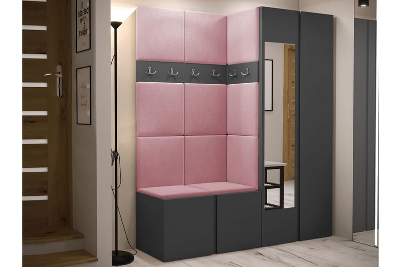 Hollan Entrémøbelsett - Møbler - Gangmøbler - Møbelsett til gang & entre