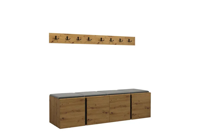 Hollan Entrémøbelsett - Møbler - Gangmøbler - Møbelsett til gang & entre