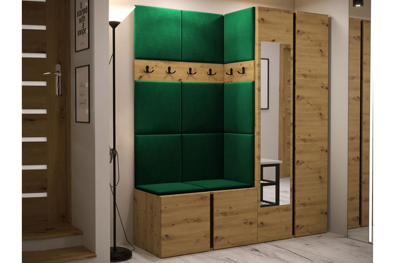 Hollan Entrémøbelsett - Møbler - Gangmøbler - Møbelsett til gang & entre