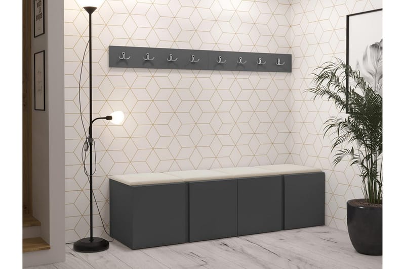 Hollan Entrémøbelsett - Møbler - Gangmøbler - Møbelsett til gang & entre