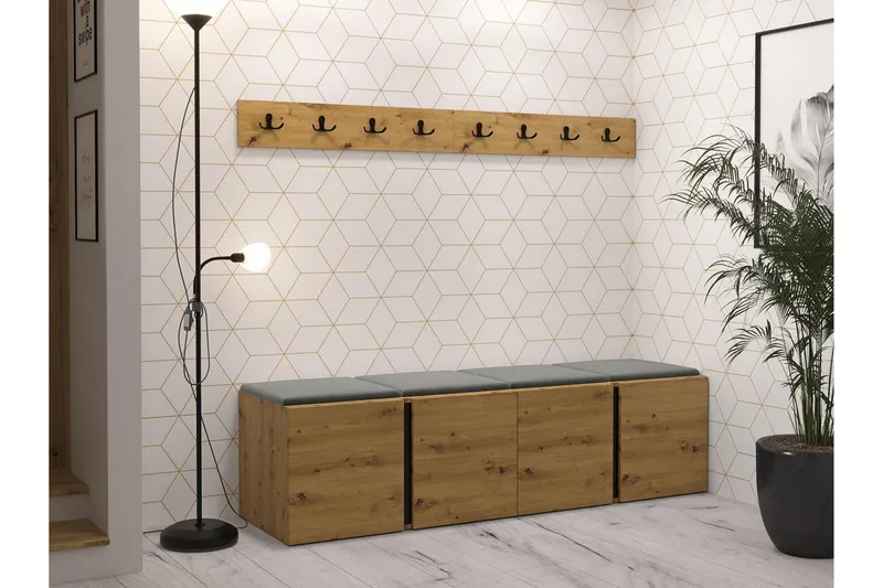 Hollan Entrémøbelsett - Møbler - Gangmøbler - Møbelsett til gang & entre