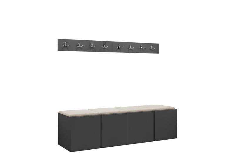 Hollan Entrémøbelsett - Møbler - Gangmøbler - Møbelsett til gang & entre