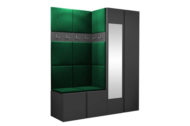 Hollan Entrémøbelsett - Møbler - Gangmøbler - Møbelsett til gang & entre